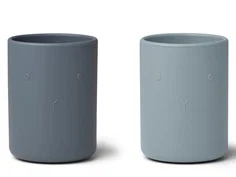 Liewood blue mix kop Ethan silikone (2-pack)